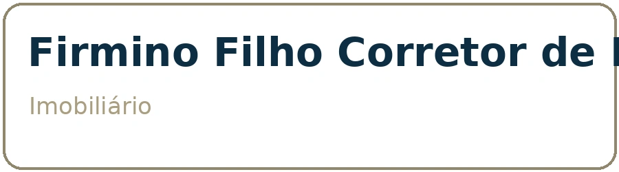 Logo Firmino Filho Corretor de Imóveis
