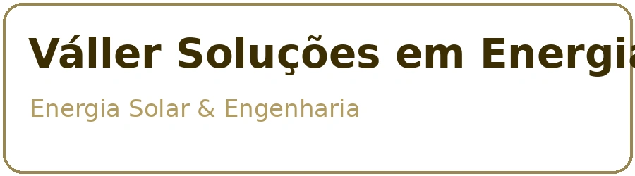 Logo Váller Soluções em Energia